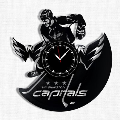 Wall Vinyl Record Clock Washington Capitals 12" Vinyl-Clock-Washington Capitals-1 photo