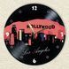 Wall Vinyl Record Clock Los Angeles 12" 29-2-1 photo 3