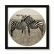 Vinyl Record Decor in a Wooden Frame Zebra 14" UF-Frame-Zebra-1 photo 1