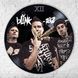 Настінний вініловий годинник Blink-182, діаметр 30см UF-Clock-Blink-182-1 фото 3