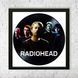 Vinyl Record Decor in a Wooden Frame Radiohead 14" 570-4-1 photo 3