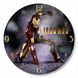 Настінний вініловий годинник Залізна Людина, діаметр 30см UF-Clock-M-Iron Man-2 фото 1