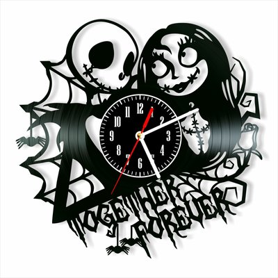 Wall Vinyl Record Clock Nightmare Before Christmas 12" Vinyl-Clock-Nightmare Before Christmas-10 photo