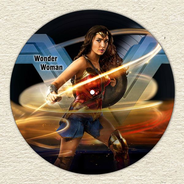 Vinyl Record Decor Wonder Woman 12" UF-Decor-Wonder Woman-1 photo