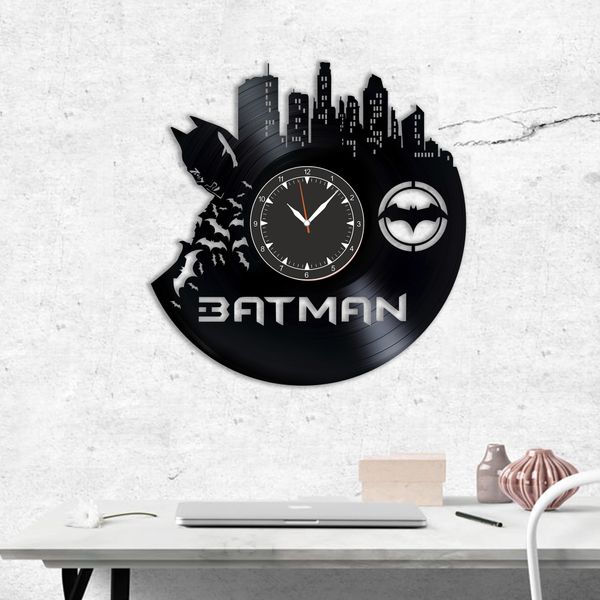 Wall Vinyl Record Clock Batman 12" Vinyl-Clock-Batman-10 photo