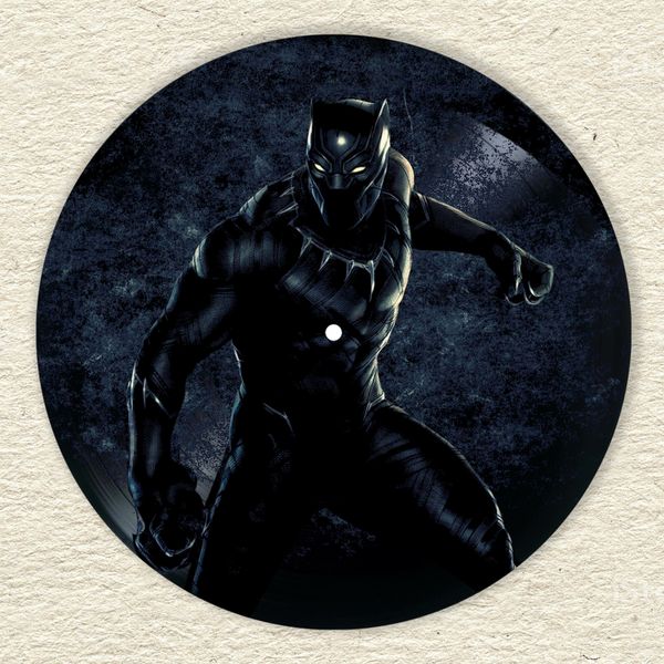 Vinyl Record Decor Black Panther 12" UF-Décor-M-Black Panther-1 photo