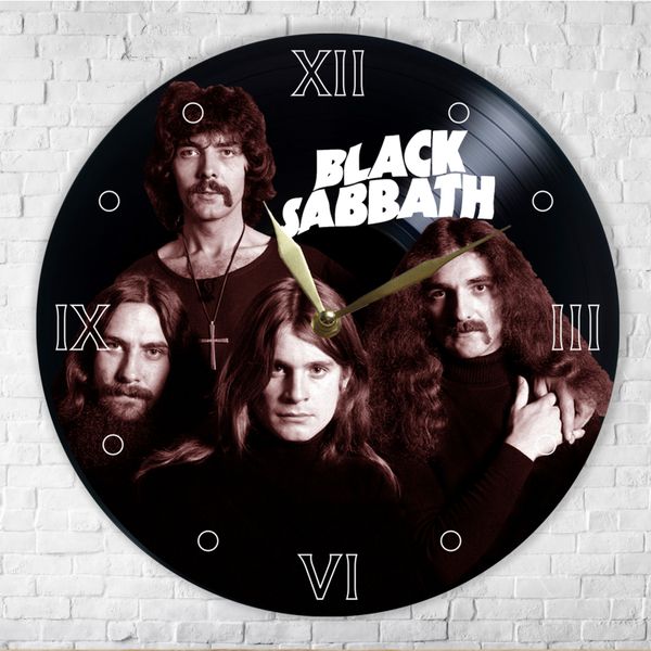 Wall Vinyl Record Clock Black Sabbath 12" UF-Clock-Black Sabbath-1 photo