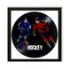 Vinyl Record Decor in a Wooden Frame Hockey 14" UF-Frame-Hockey-1 photo 1