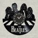 Настінний вініловий годинник The Beatles, діаметр 30см Vinyl-Clock-The Beatles-12 фото