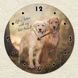 Wall Vinyl Record Clock Golden Retriever 12" UF-Clock-Golden Retriever-1 photo 3