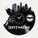 Настінний вініловий годинник Бетмен, діаметр 30см Vinyl-Clock-Batman-10 фото 1
