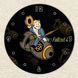 Wall Vinyl Record Clock Fallout 12" UF-Clock-Fallout-2 photo 3