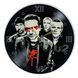 Wall Vinyl Record Clock U2 12" UF-Clock-U2-2 photo 1