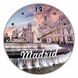 Wall Vinyl Record Clock Madrid 12" 21-2-2 photo