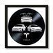 Vinyl Record Decor in a Wooden Frame Tesla 14" 230-4-1 photo 1