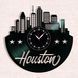 Wall Vinyl Record Clock Houston 12" 27-1-1 photo 1
