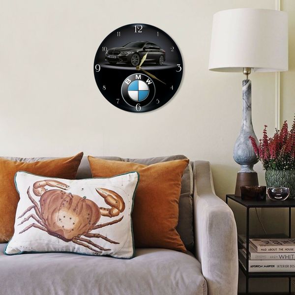 Wall Vinyl Record Clock BMW 12" UF-Clock-BMW-1 photo