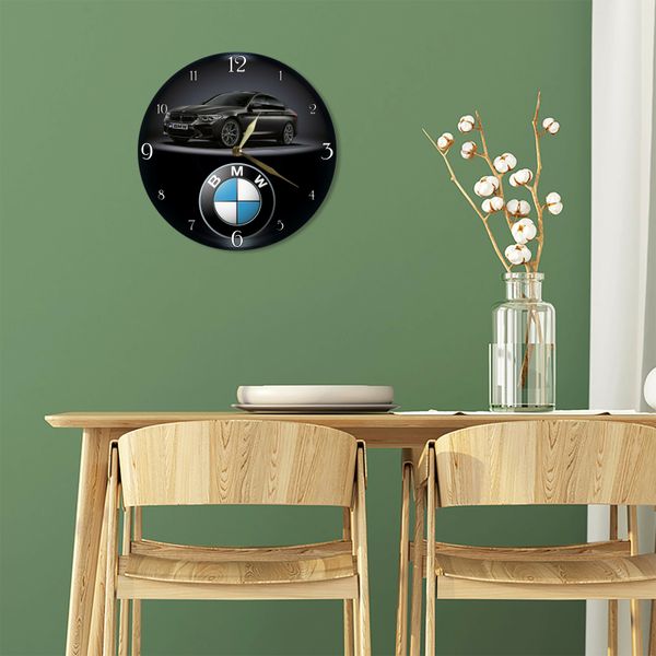 Wall Vinyl Record Clock BMW 12" UF-Clock-BMW-1 photo