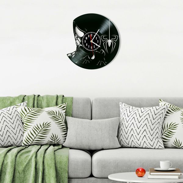 Wall Vinyl Record Clock Spider-Man 12" Vinyl-Clock-Spider-Man-6 photo