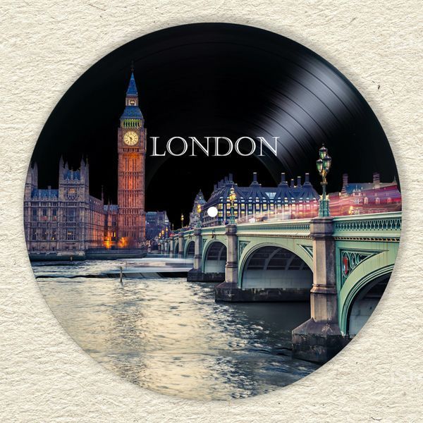 Vinyl Record Decor London 12" 11-3-1 photo