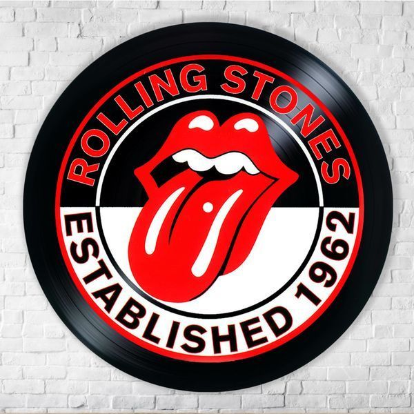 Vinyl Record Decor The Rolling Stones 12" 582-3-1 photo