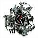Настінний вініловий годинник Остання фантазія, діаметр 30см Vinyl-Clock-Final Fantasy-7 фото 1