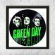 Vinyl Record Decor in a Wooden Frame Green Day 14" 535-4-1 photo 3