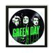 Vinyl Record Decor in a Wooden Frame Green Day 14" 535-4-1 photo 1