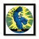 Vinyl Record Decor in a Wooden Frame The Tick 14" 302-4-2 photo