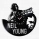 Wall Vinyl Record Clock Neil Young 12" Vinyl-Clock-Neil Young-1 photo 1