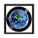 Vinyl Record Decor in a Wooden Frame Earth 14" 129-4-1 photo 1