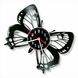 Wall Vinyl Record Clock Butterfly 12" Vinyl-Clock-Butterfly-3 photo 1