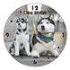 Wall Vinyl Record Clock Husky 12" UF-Clock-Husky-1 photo 1