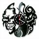 Wall Vinyl Record Clock Skull 12" Vinyl-Clock-Skull-1 photo 1