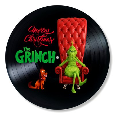 Vinyl Record Decor Grinch 12" UF-Decor-Grinch-1 photo