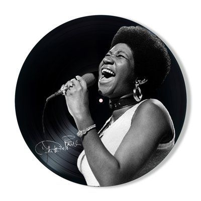 Vinyl Record Decor Aretha Franklin 12" 506-3-1 photo