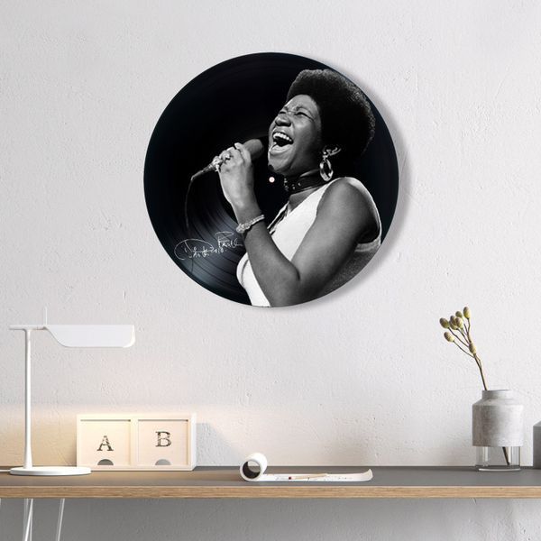 Vinyl Record Decor Aretha Franklin 12" 506-3-1 photo