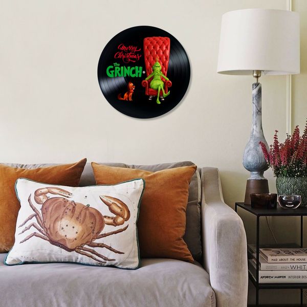 Vinyl Record Decor Grinch 12" UF-Decor-Grinch-1 photo