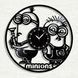 Настінний вініловий годинник Посіпаки, діаметр 30см Vinyl-Clock-C-Minions-3 фото 1