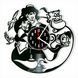 Настінний вініловий годинник Аладдін, діаметр 30см Vinyl-Clock-C-Aladdin-2 фото 1