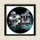 Vinyl Record Decor in a Wooden Frame Amarican football 14" UF-Frame-Amarican football-3 photo 3