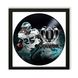 Vinyl Record Decor in a Wooden Frame Amarican football 14" UF-Frame-Amarican football-3 photo 1