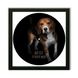 Vinyl Record Decor in a Wooden Frame Beagles 14" UF-Frame-Beagles-1 photo 1