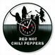 Настінний вініловий годинник Red Hot Chili Peppers, діаметр 30см Vinyl-Clock-Red Hot Chili Peppers-3 фото