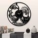 Настінний вініловий годинник Посіпаки, діаметр 30см Vinyl-Clock-C-Minions-3 фото 3