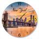 Wall Vinyl Record Clock New York 12" 31-2-1 photo 1