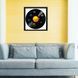 Vinyl Record Decor in a Wooden Frame Planets 14" 133-4-1 photo 2