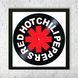 Настінний вініловий декор в дерев'яній рамці Red Hot Chili Peppers, розміром 36см 572-4-1 фото 3