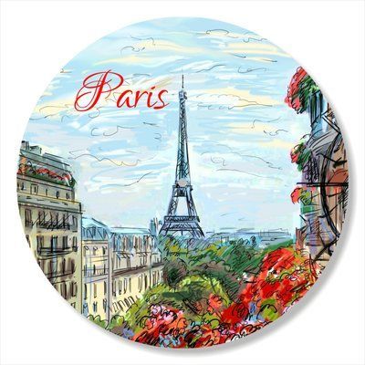 Vinyl Record Decor Paris 12" 13-3-1 photo