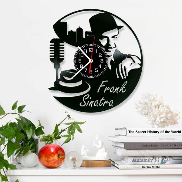 Wall Vinyl Record Clock Frank Sinatra 12" Vinyl-Clock-Frank Sinatra-2 photo